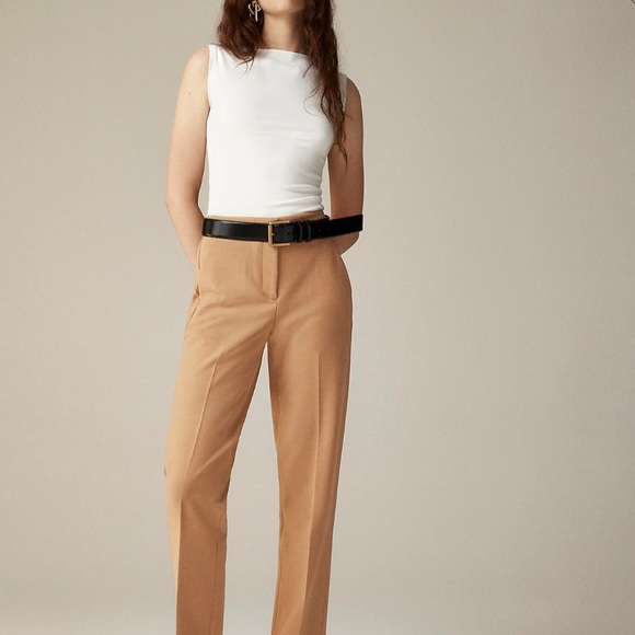J. Crew Kate Straight Leg Four Season Stretch Pants - Picture 1 of 9